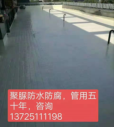 房頂地板磚聚脲噴涂